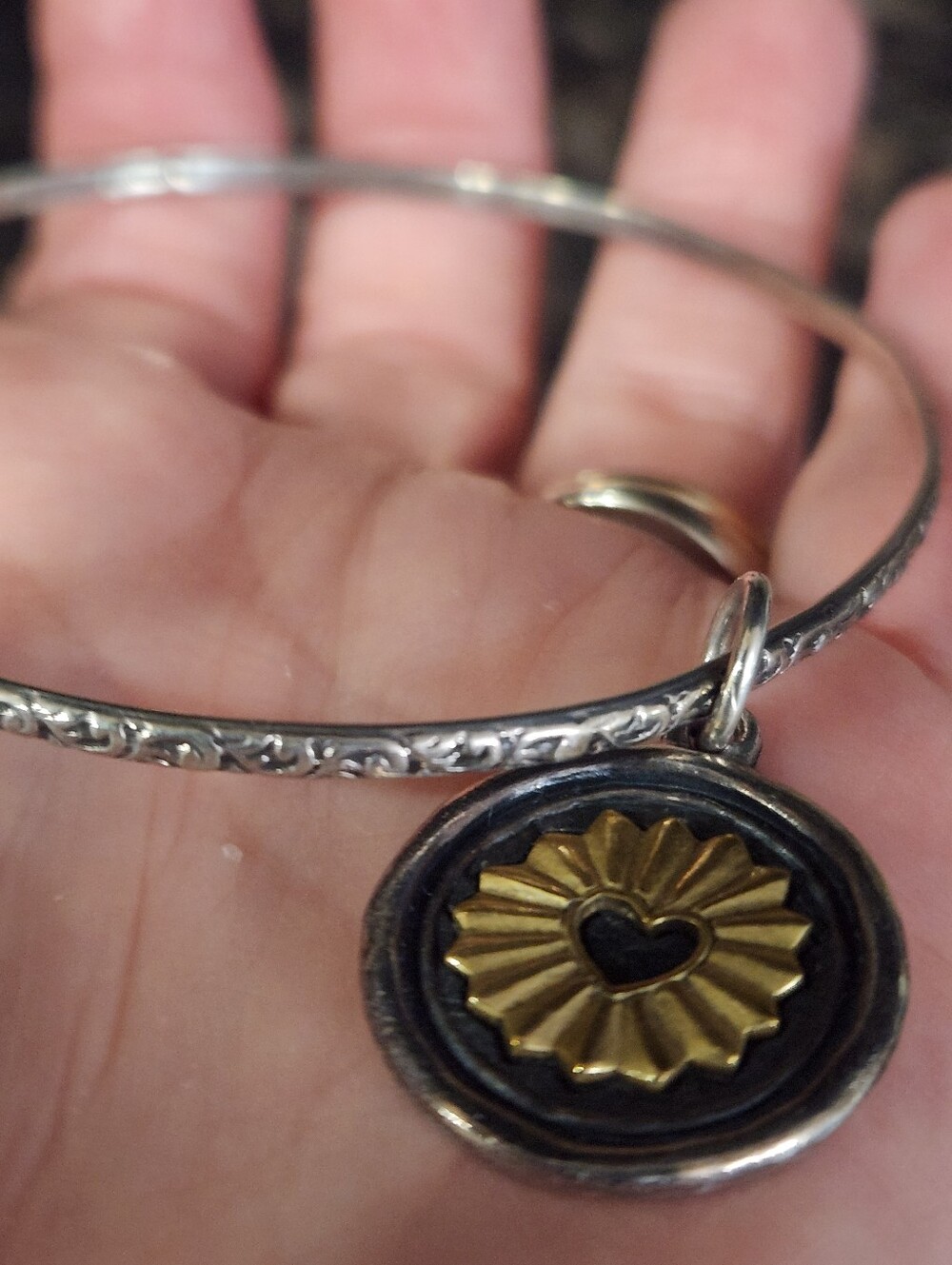 Waxing Poetic Charm Pendant - Gem